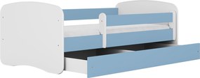 Łóżko dziecięce Babydreams bez obrazka 140x70 z materacem