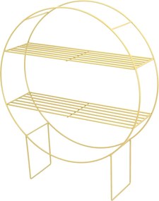 Półka - stojak Chicago gold wys.60,5cm