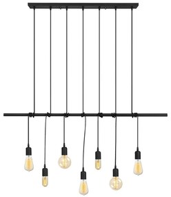 Czarna metalowa lampa wisząca Opviq lights Vincent