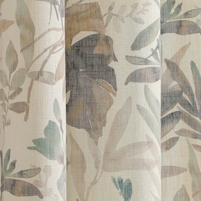 Kremowa/szaroniebieska zasłona 135x250 cm Celesta – Restilo