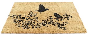 Wycieraczka z włókna kokosowego 40x60 cm Birds On a Tree – Artsy Doormats