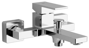 Sapho - Kran do wanny CUBEMIX chrom błyszczący