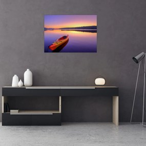 Obraz - Kajak na jeziorze (70x50 cm)