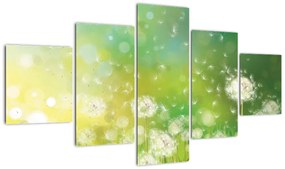Obraz - Kwitnące mlecze (125x70 cm)