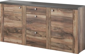 Komoda LARISSA 176 cm do Salonu Sypialni Odcienie brązu