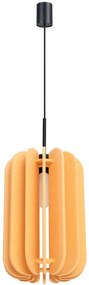 Żółta wisząca lampa  z filcu M157 P9-L83