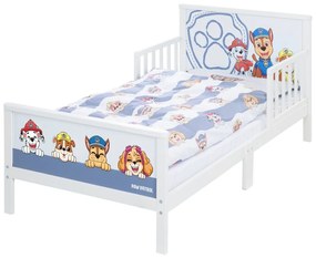 Biało-niebieskie łóżko dziecięce 70x140 cm Paw Patrol – Roba