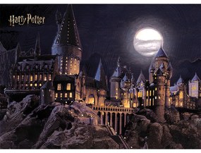 Fototapeta dla dzieci Harry Potter Hogwarts Moon 252 x 182 cm, 4 części