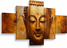 Obraz - Budda, obraz olejny (125x70 cm)
