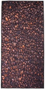 Dywan Milano 40018-01 Brązowy dywan do kuchni 070x200 Prostokąt