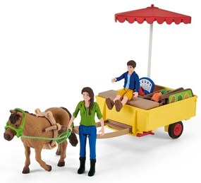 Schleich 42528 Mobilne stoisko z artykułami rolnymi