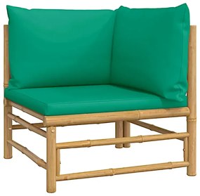 Elegancki zestaw ogrodowy z bambusa - Melbor 3X