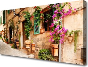 Obraz na płótnie Minimalistyczna Bryła Domu