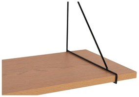 Półka w dekorze jesionu w naturalnym kolorze 80 cm Chiba – House Nordic
