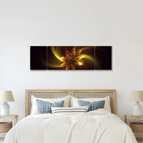 Obraz - abstrakcja śmigieł (170x50 cm)
