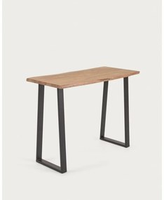 Stolik barowy z blatem z drewna akacjowego 60x140 cm Alaia – Kave Home