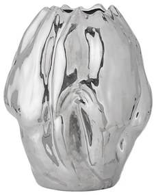 Kamionkowy wazon w kolorze srebra (wysokość 29 cm) Bobby – Bloomingville