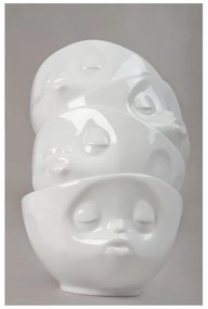 Komplet 2 białych porcelanowych zakochanych miseczek 58products, 200 ml