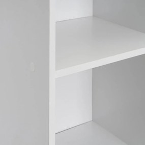 Biały regał 30x106x24 cm Cube – Casa Selección