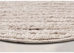 Beżowy okrągły dywan ø 200 cm Panglao New York Taupe – Elle Decoration