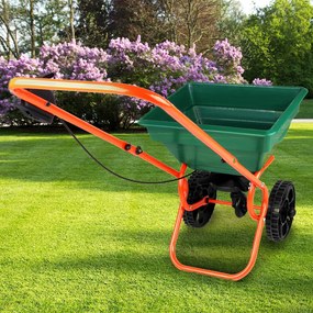 Posypywacz SEED, 25l, zielona/pomarańczowa Gardebruk