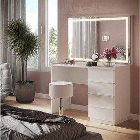 Stół do toalety biały 110x45x77.2 viktoria