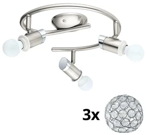 Eglo - LED Oświetlenie punktowe MY CHOICE 3xE14/4W/230V chrom