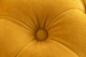 Nowoczesna Pufa Tapicerowana Okrągła Chesterfield Pixi 40 cm