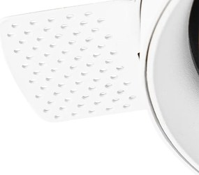 Nowoczesny reflektor wpuszczany biały GU10 AR111 okrągły bez krawędzi - Oneon Honey