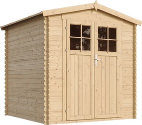 Drewniany domek narzędziowy ogrodowy - M343F