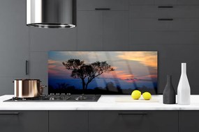 Panel Kuchenny Rozłożyste Drzewo W Polu