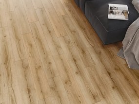 Mexen Beaver Creek panele winylowe 1227 x 187 mm LVT Dryback 2,5 mm, podkład PVC, 4 V-Fuga, Dąb - F1302-1227-187-255-4V1-01