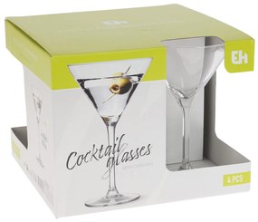 Kieliszki do martini, 260 ml, 4 szt.