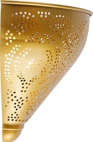 Orientalna lampa ścienna złota - Zayn