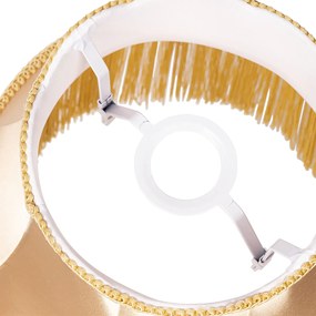 Abażur z tkaniny złoty 30 cm - Granny