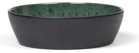 Ciemnozielona kamionkowa miska ø 18 cm – Bitz