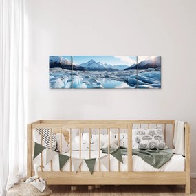 Obraz - Formacje lodowcowe (170x50 cm)