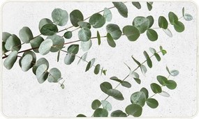 Biały/zielony dywan 45x75 cm Stevia – douceur d'intérieur