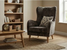 Elegancki fotel Roland z profilowanym siedziskiem i oparciem