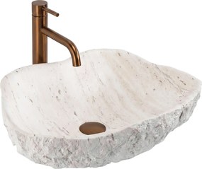 Umywalka nablatowa Rea Isla Shiro