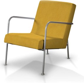 Pokrowiec na fotel Ikea PS kolor żółty tkanina strukturalna