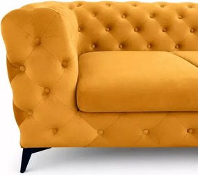 Luksusowa sofa pikowana Chesterfield Moet 2 osobowa