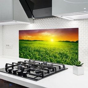 Panel Kuchenny Świt Nad Złocistym Zbożem