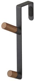 Czarny metalowy wieszak na drzwi 1,5 cm Tower – YAMAZAKI