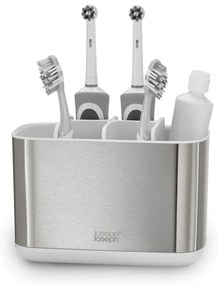 Stojak na szczoteczki ze stali nierdzewnej Joseph Joseph EasyStore