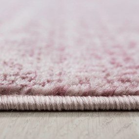 Dywan nowoczesny Plus różowy 80 cm x 250 cm