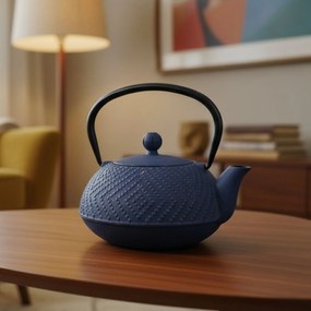 Czajnik żeliwny z zaparzaczem KAMIN, 900 ml