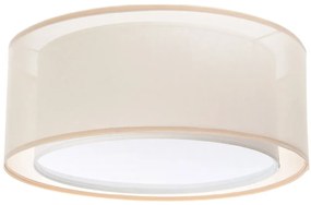 Kremowy minimalistyczny plafon sufitowy - 5X S437 S2-M68