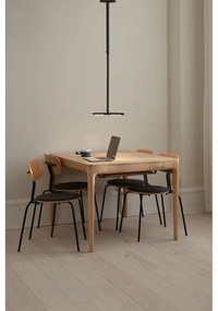 Czarna metalowa lampa wisząca LED z metalowym kloszem Omni Ceiling – UMAGE