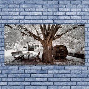 Obraz na płótnie Korona Rozłożystego Drzewa